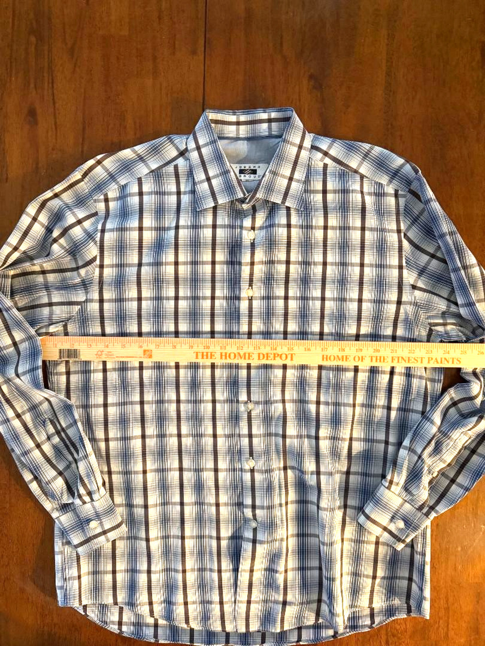 Mens Joseph Abboud Long Sleeve Button Up Shirt, Size XL
